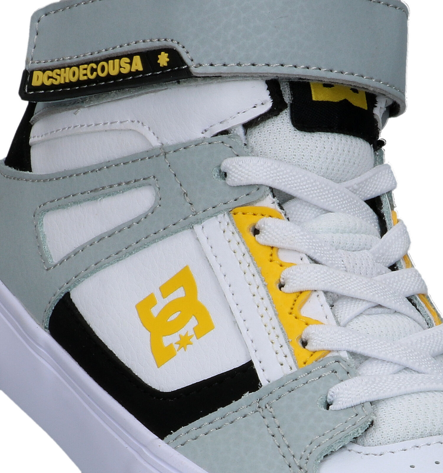 DC Shoes Pure High Top Baskets en Gris Gar ons Baskets en