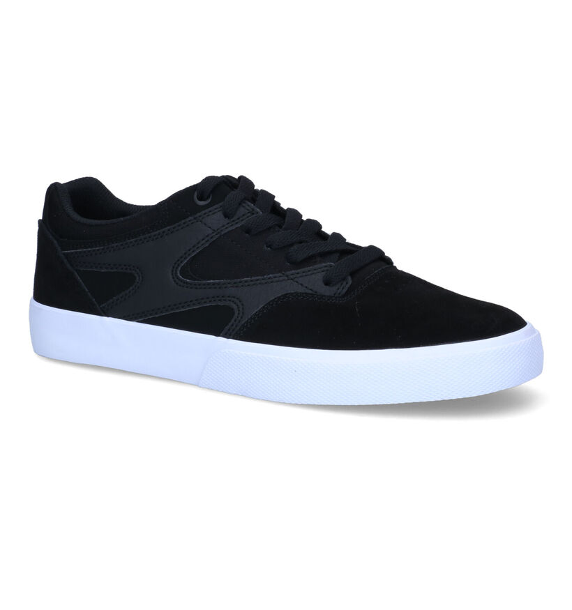 DC Shoes Kalis Vulc Baskets en Noir pour hommes (312188) - pour semelles orthopédiques