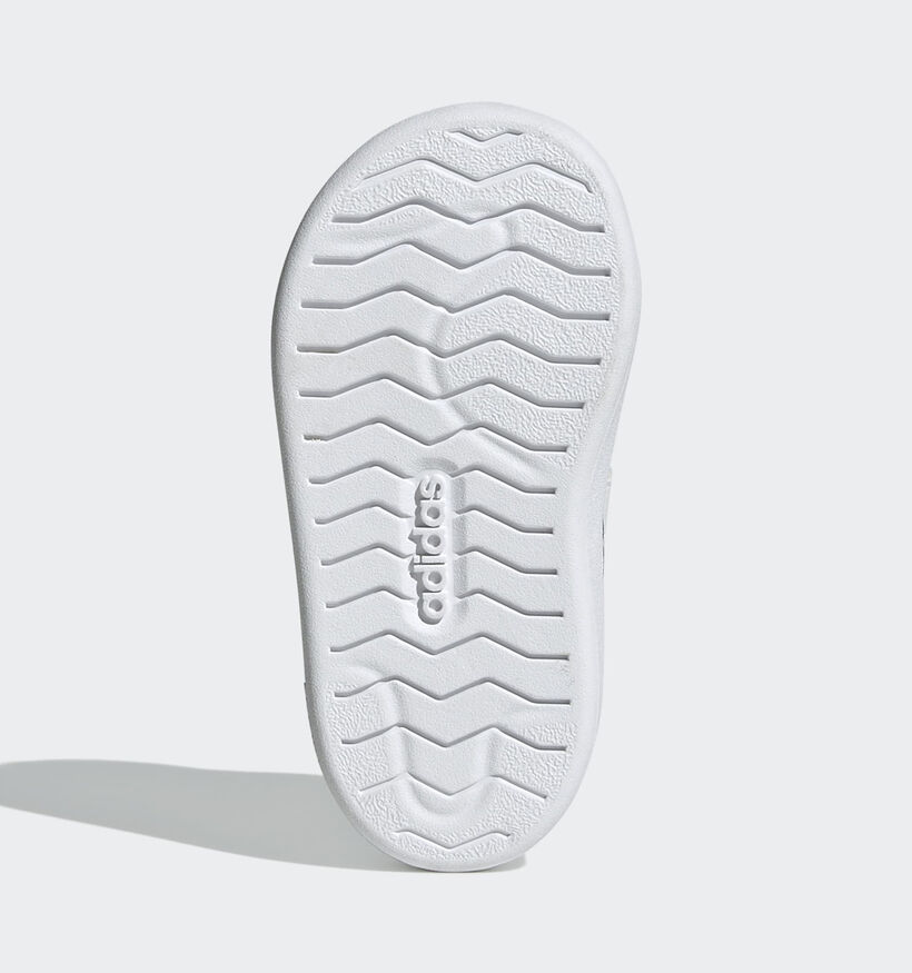 adidas Streettalk EL I Baskets basses en Blanc pour gar&ccedil;ons (372789)