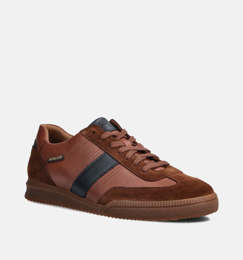Mephisto Elyo Velsport Chaussures plates en Marron pour hommes (362829) - pour semelles orthopédiques