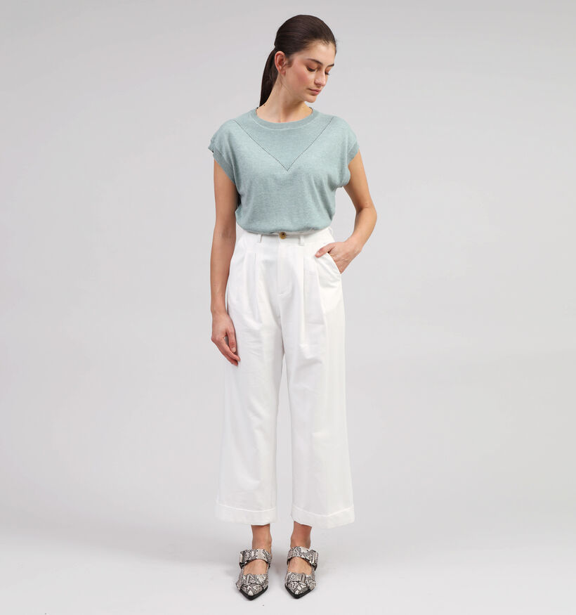Orfeo Laugane Pantalon large en Écru pour femmes (358548)
