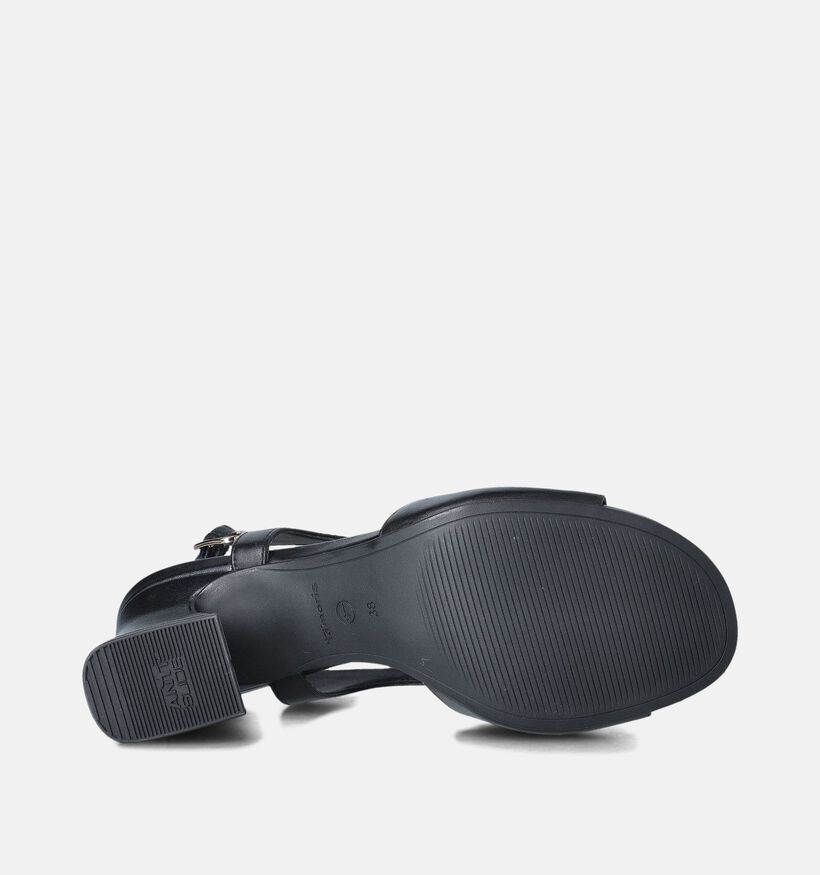 Tamaris Sandales avec talon en Noir pour femmes (356951)