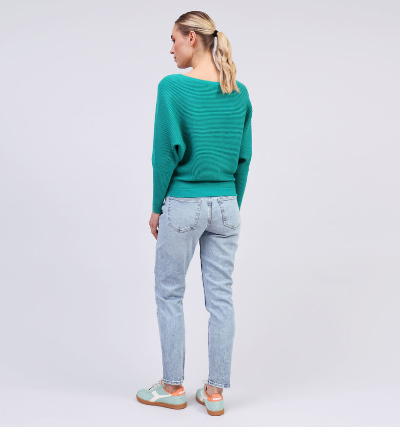 Pieces Bella Blauwe Straight leg jeans L32 voor dames (351117)
