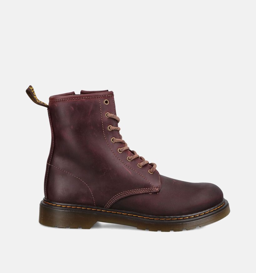 Dr. Martens 1460 Serena Boots &agrave; lacets en Marron pour filles, gar&ccedil;ons (376029)