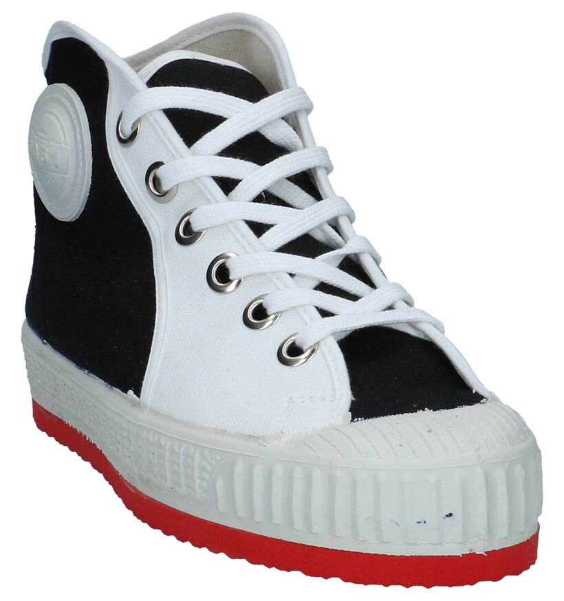 0051 Anton Zwarte Sneakers voor dames (272676) - geschikt voor steunzolen