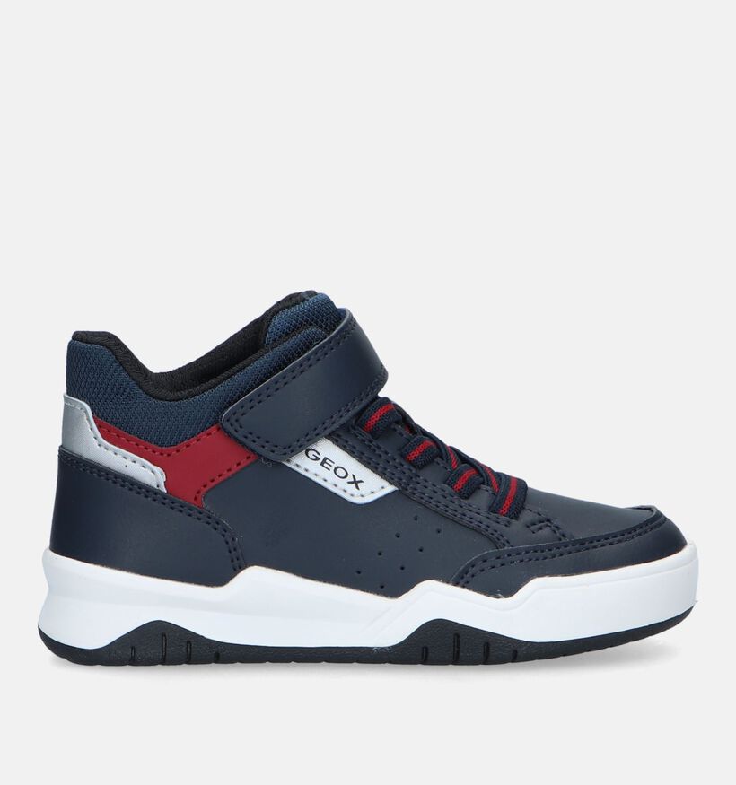 Geox Perth Blauwe Hoge Sneakers voor jongens (330084)