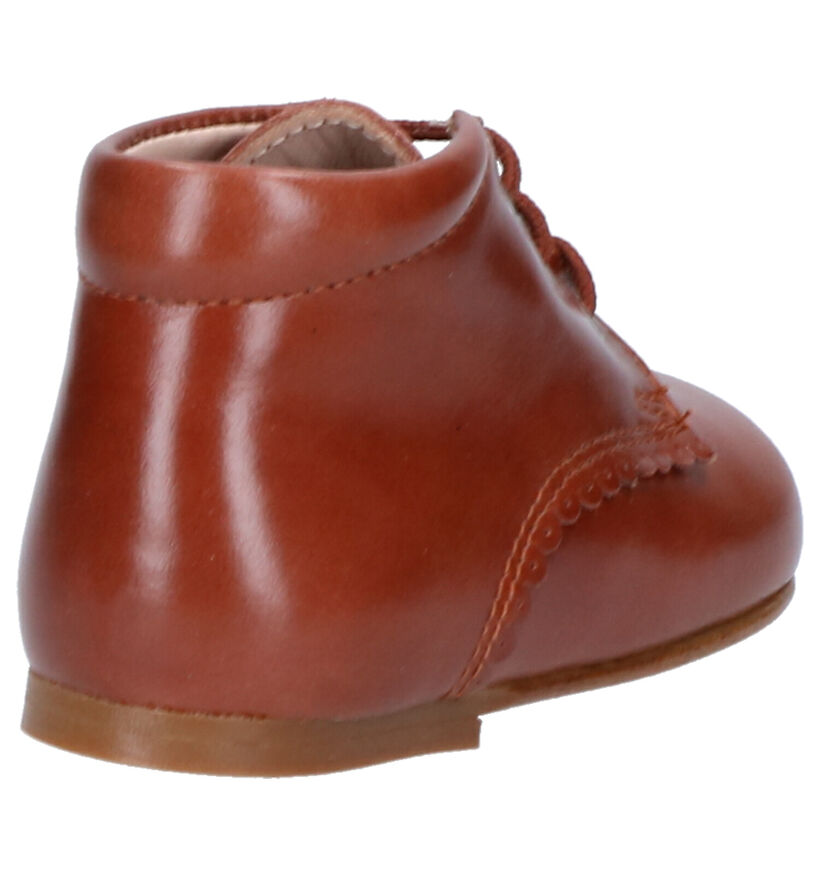 Eli Cognac Babyschoentjes in leer (260861)