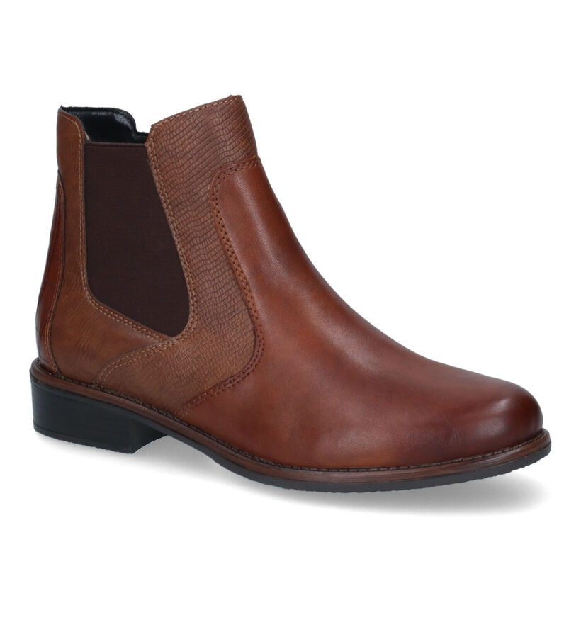 Remonte Bottines plates en Marron pour femmes (315725) - pour semelles orthopédiques