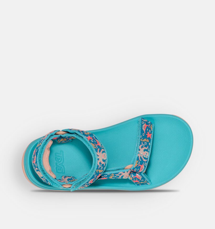 Teva Hurricane Turqoise/Roze Watersandalen voor meisjes (370336)