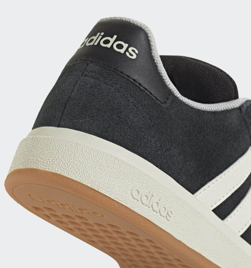 adidas Grand Court 00s Baskets en Noir pour garçons (365326) - pour semelles orthopédiques