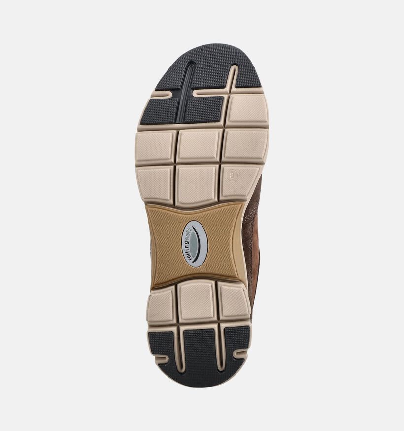 Gabor Rollingsoft Chaussures confort en Marron pour hommes (380909) - pour semelles orthop&eacute;diques