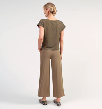 JDY Pantalons Bleu/Bordeaux/Vert