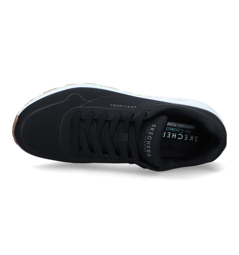 Skechers Uno Stand On Air Baskets en Noir pour hommes (350318) - pour semelles orthopédiques
