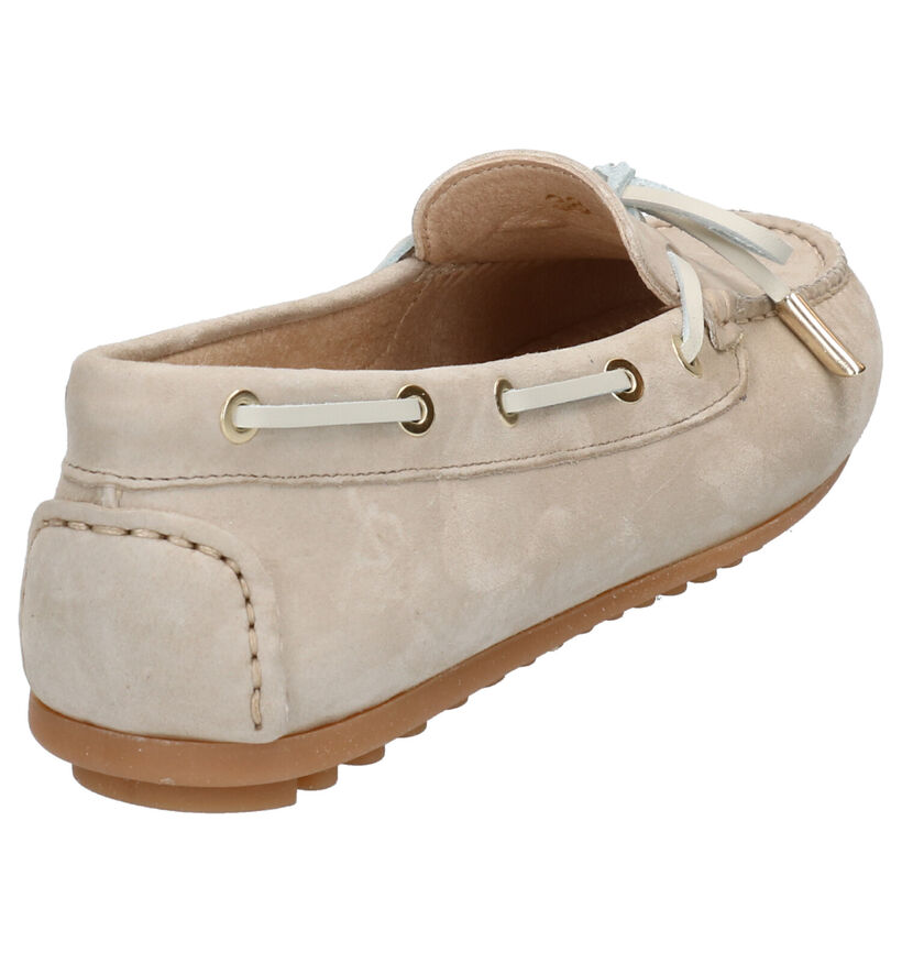 Scapa Mocassins en Beige clair en daim (270356)