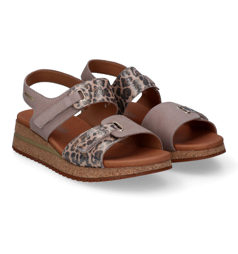 Mephisto Jade Taupe Sandalen in nubuck (306954)