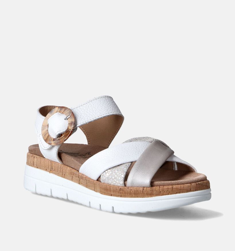 Solemade Sami Sandales pour semelles orthopédiques en Blanc pour femmes (355742) - pour semelles orthopédiques