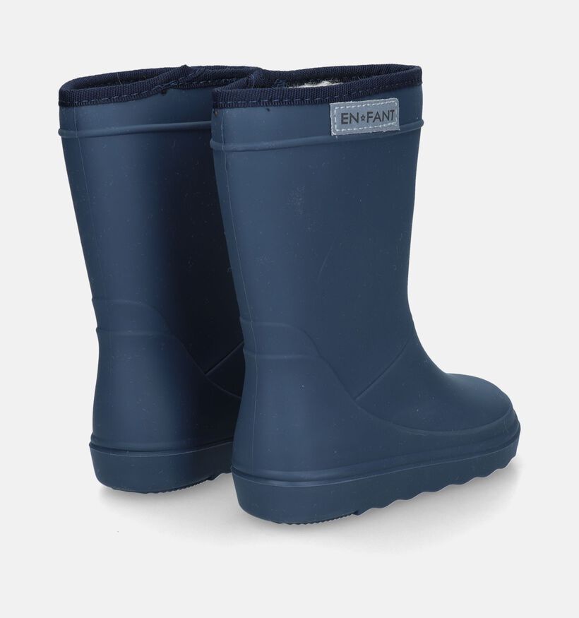 Enfant Bottes de pluie en Bleu foncé pour filles, garçons (330311)