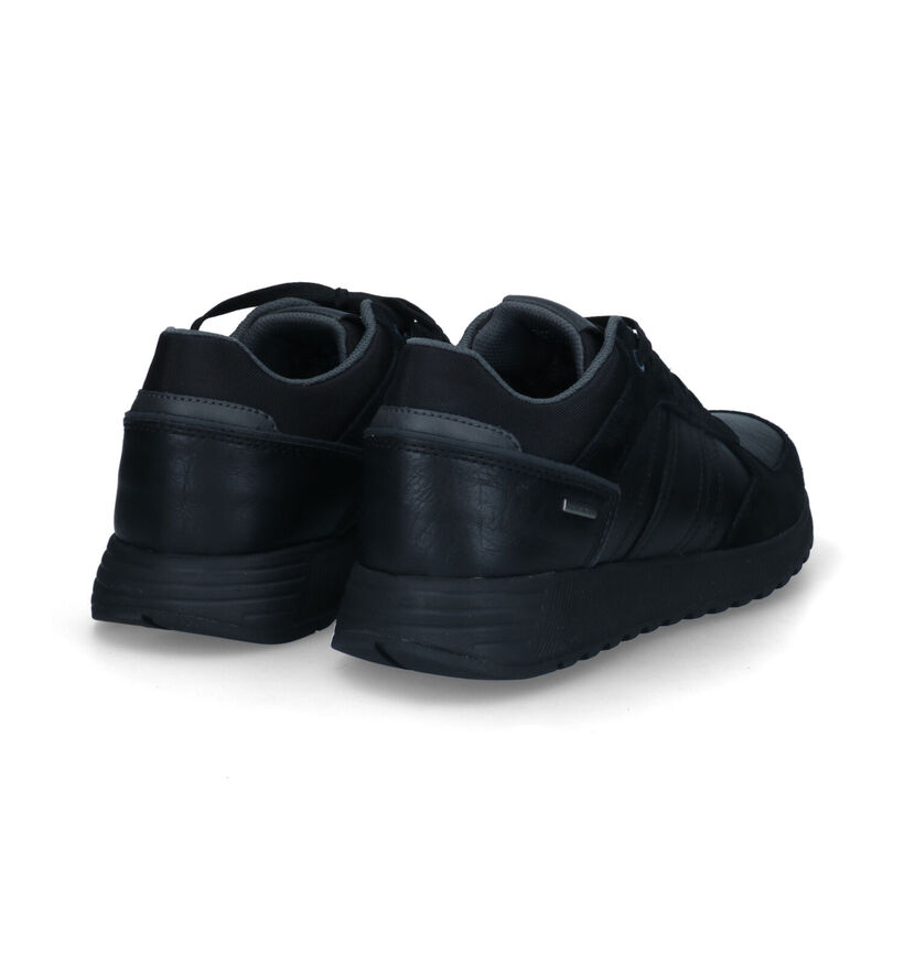 Geox Molveno Zwarte Sneakers in daim (315764)