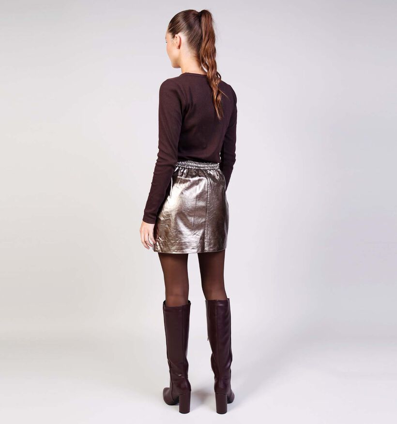 Orfeo Riki Bronzen Rok Metallic voor dames (365795)