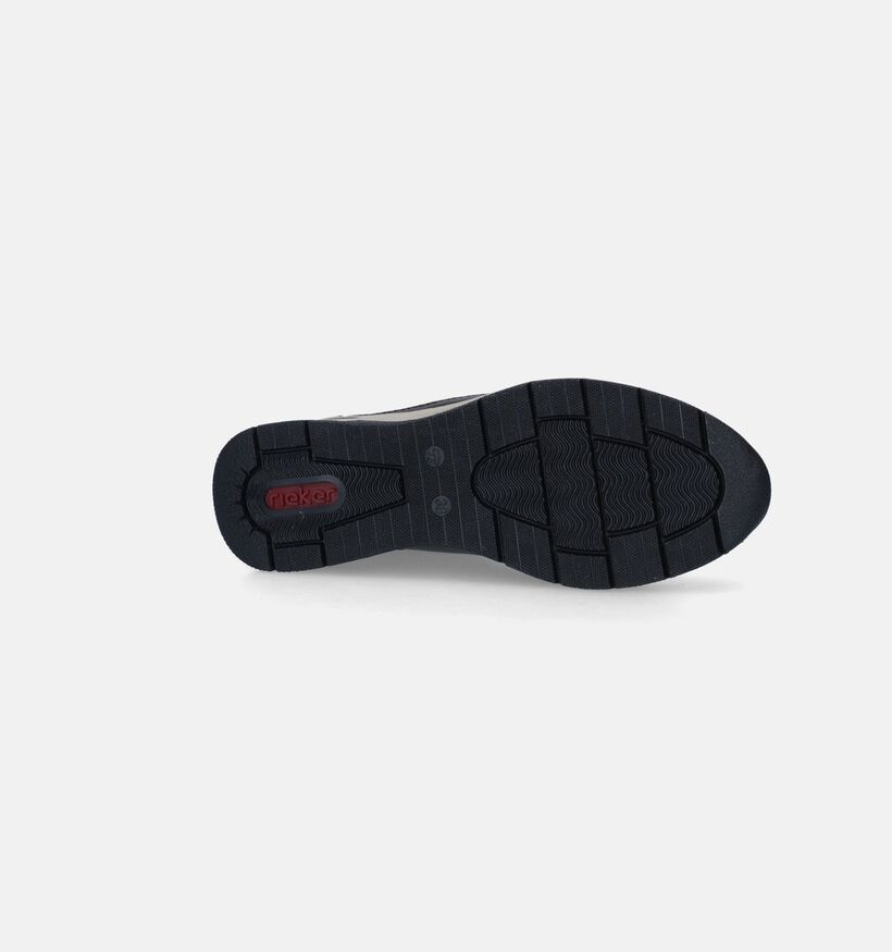 Rieker Zwarte Sneakers voor dames (344401) - geschikt voor steunzolen