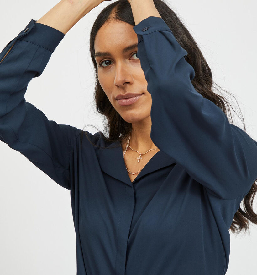 Vila Lucy Blouse en Bleu pour femmes (328854)
