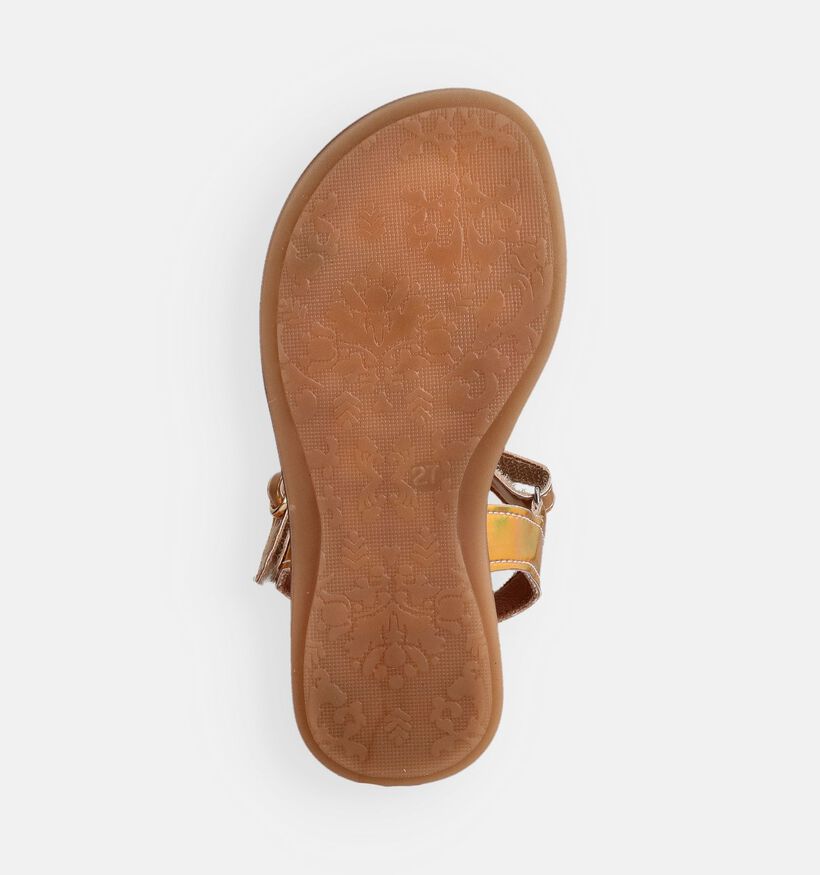 Little David Sunny Gouden/Colorblock Sandalen voor meisjes (372938)