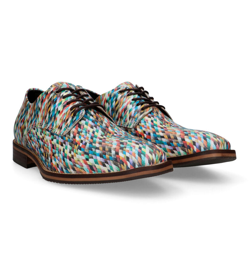 Bullboxer Chaussures classiques en Bleu pour hommes (318471)