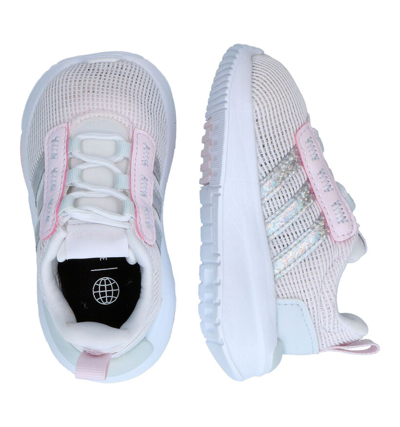 adidas Racer TR21 Baskets en Beige pour filles (311305)