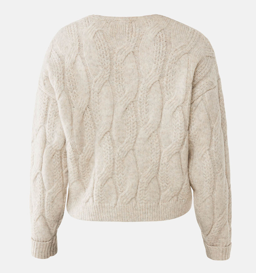 Mexx Fashion Twist Lichtbeige Trui voor dames (362280)