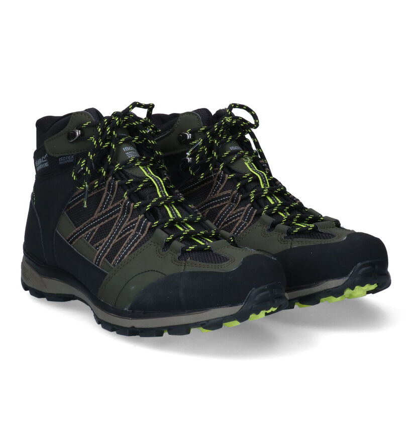 Regatta Samaris Chaussures de randonnée en Vert kaki pour hommes (303658) - pour semelles orthopédiques