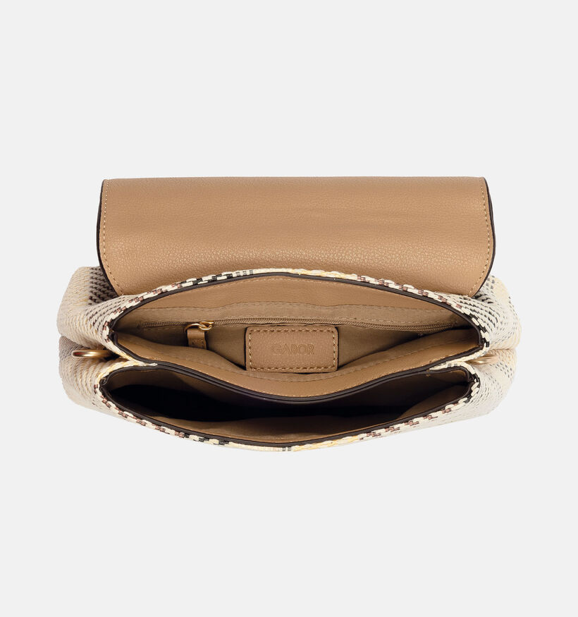 Gabor Sahar Bruine/Gele Crossbodytas voor dames (373435)