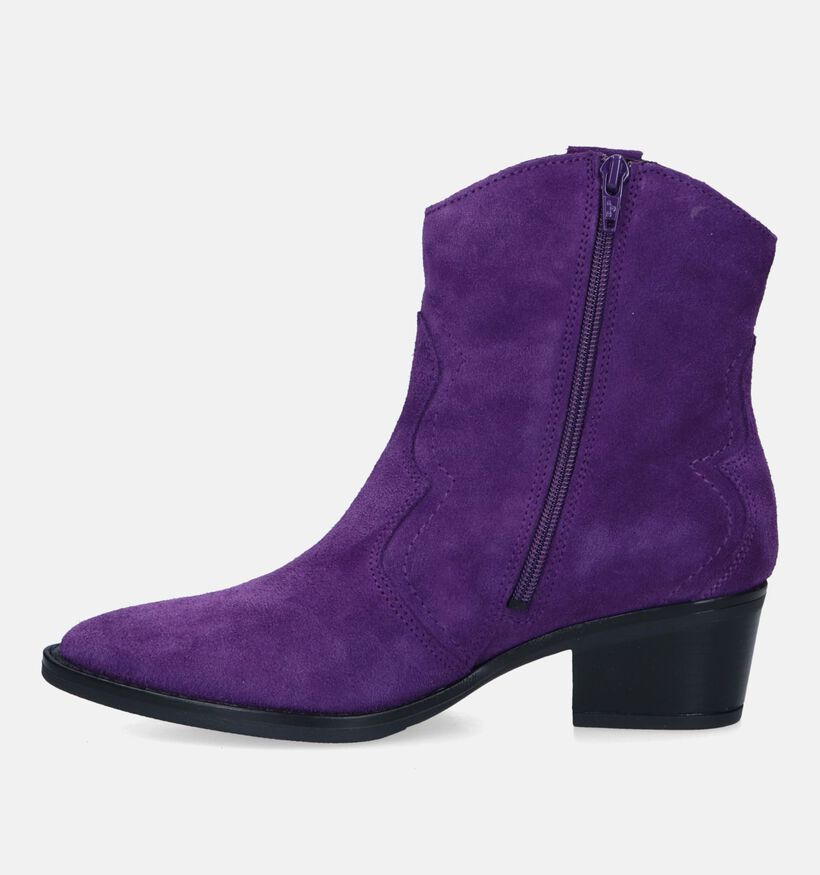 Tamaris Santiags en Violet foncé pour femmes (333103)