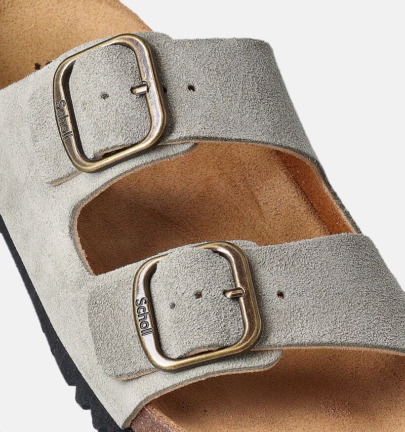 Scholl Josephine Groene Slippers voor dames (357566)