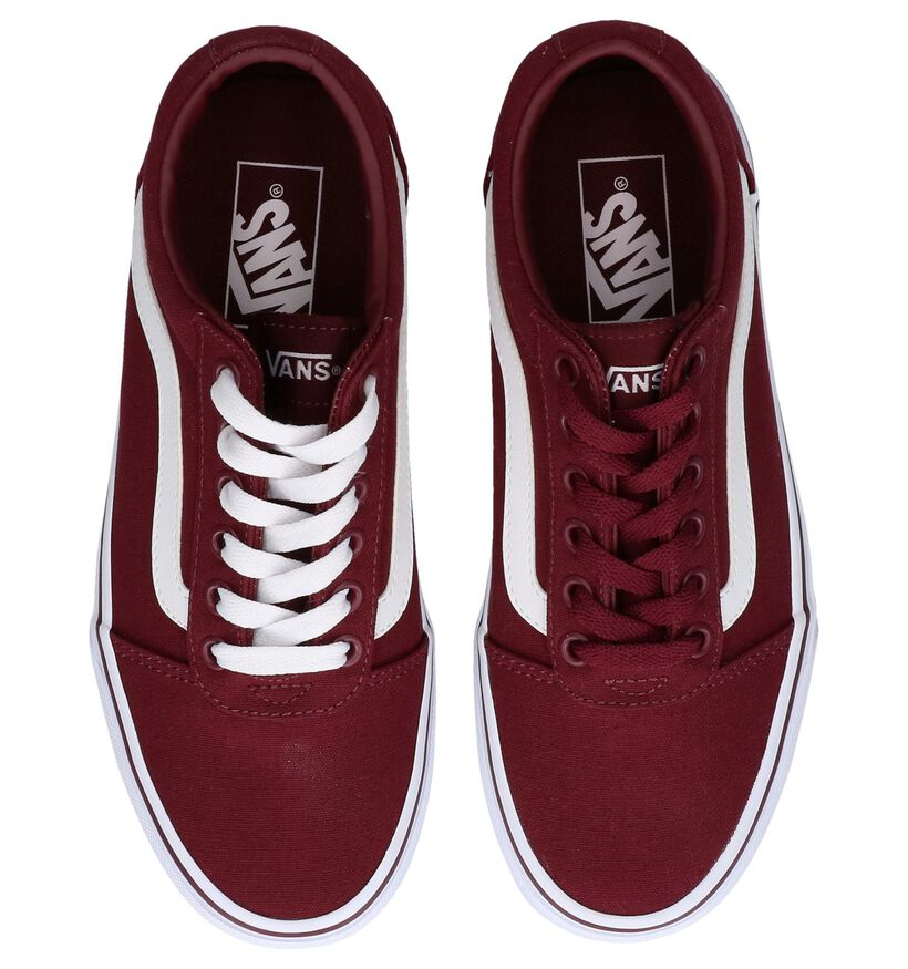 Vans Ward Zwarte Sneakers voor dames (300582)