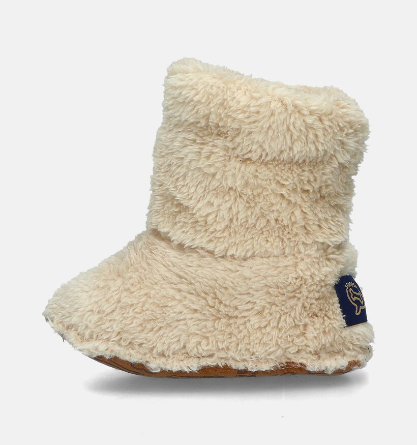 STONES and BONES Cozy Pantoufles en Beige pour filles, garçons (345833)