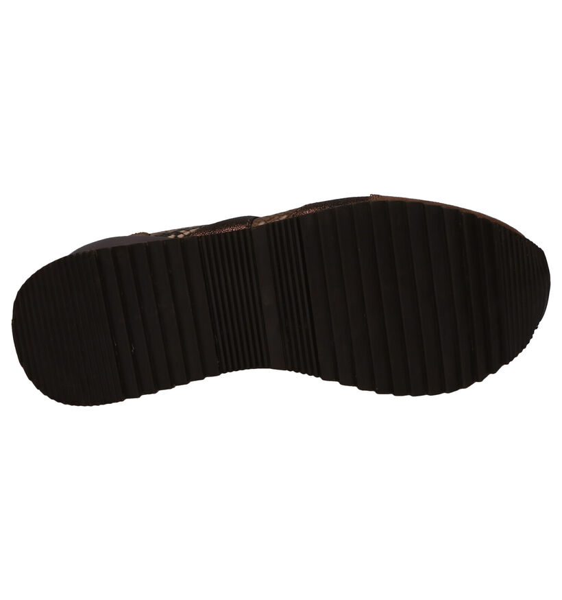 Youh! Baskets casual en Argent en simili cuir (239327)