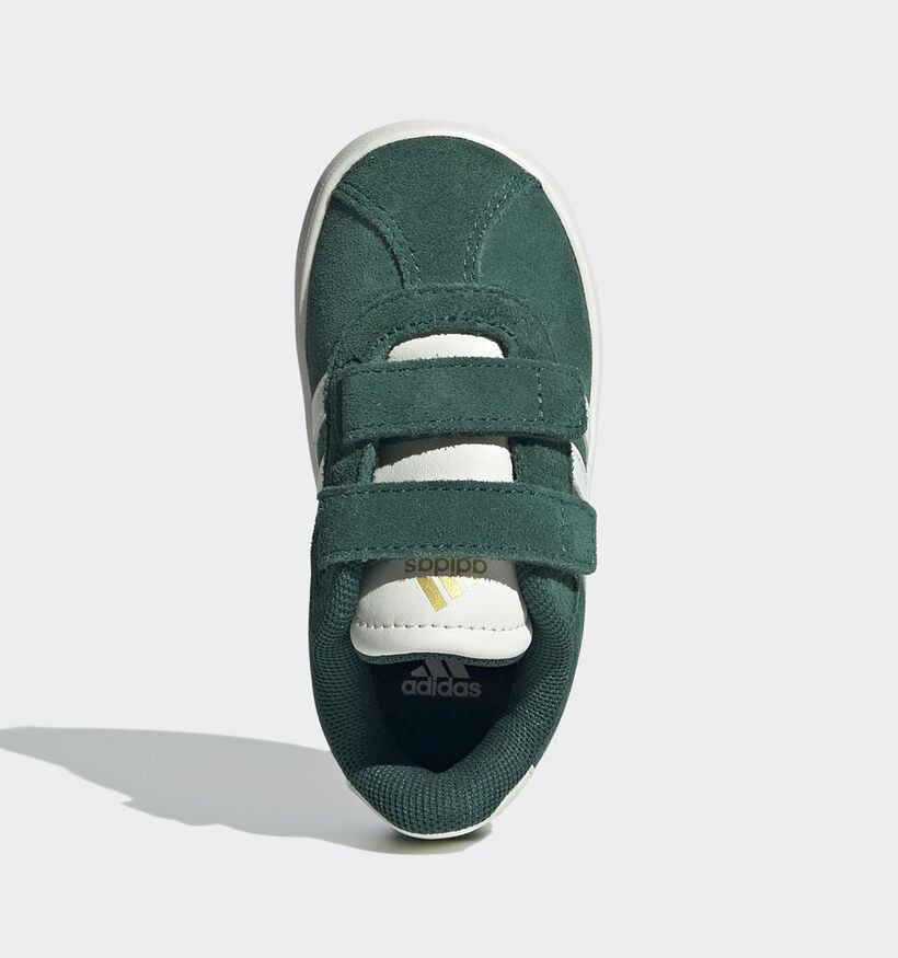 adidas VL Court 3.0 CF Baskets pour bébé en Vert pour filles, garçons (343226)