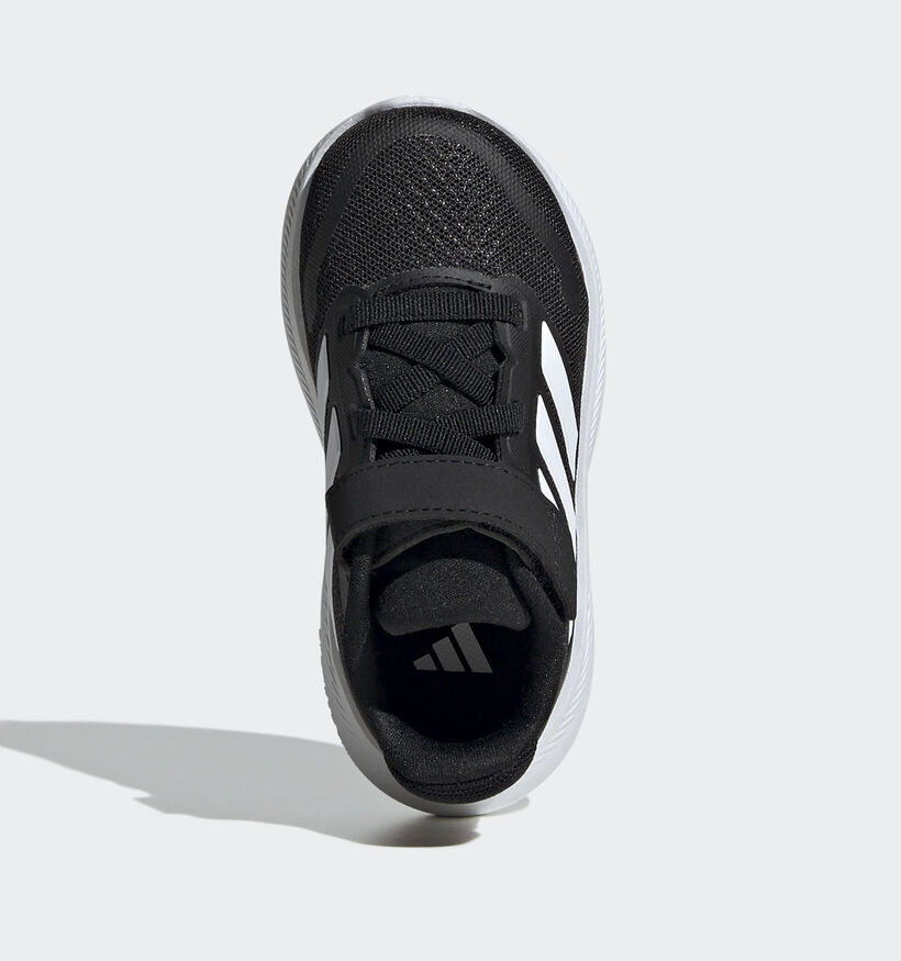 adidas RunFalcon 5 Baskets en Noir pour filles, garçons (350247) - pour semelles orthopédiques