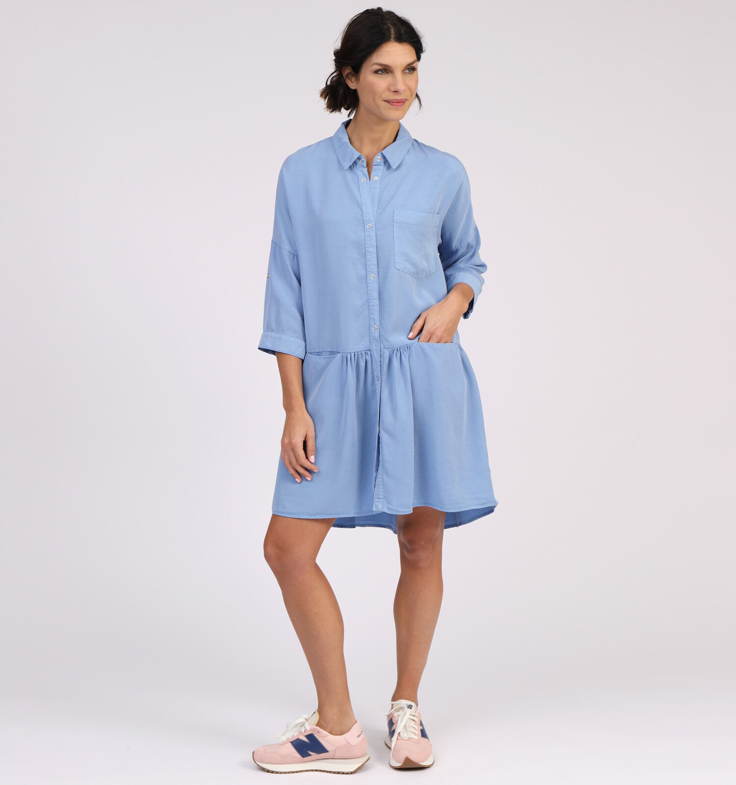 Blauw kleedje outlet