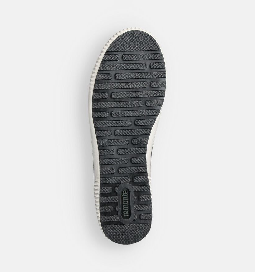 Remonte Zwarte Hoge Sneakers voor dames (360396) - geschikt voor steunzolen