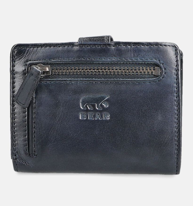 Bear Design Donkerblauwe Portemonnee voor heren (382097)