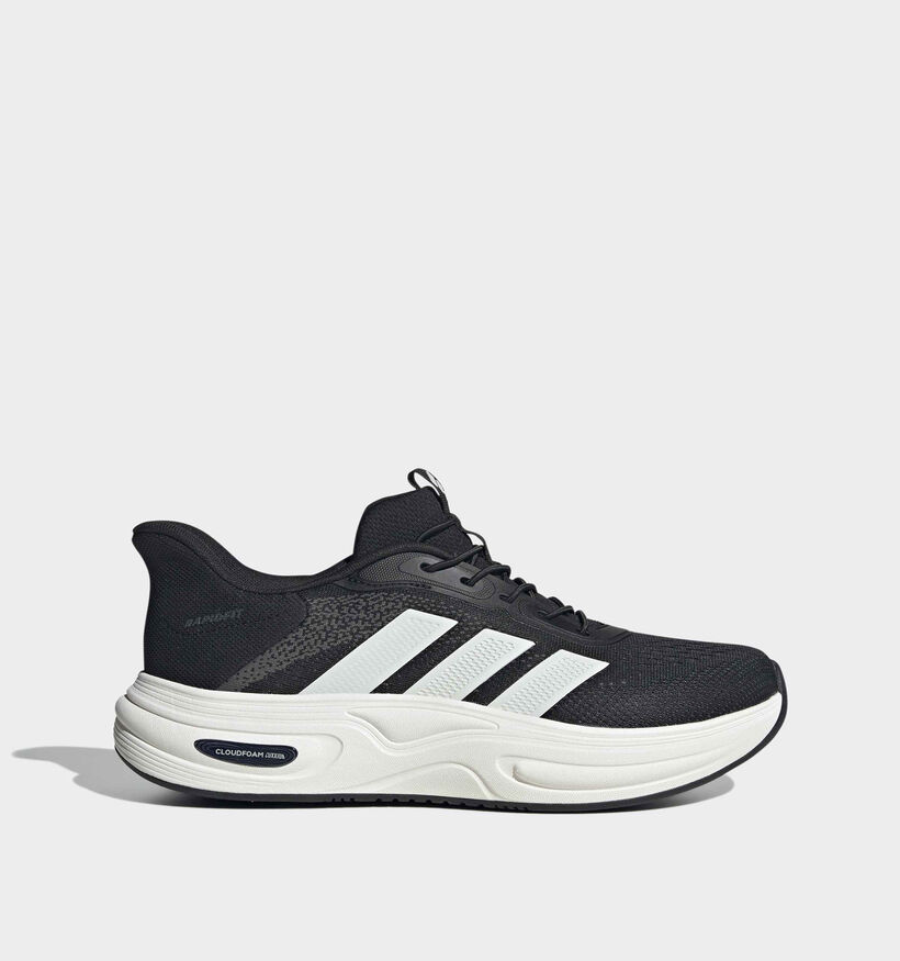 adidas Cloudfoam Cuxxion Rapidfit Baskets en Noir pour hommes (375312) - pour semelles orthop&eacute;diques