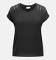 ONLY Carmakoma Louisa T-shirt en Noir pour femmes (346450)