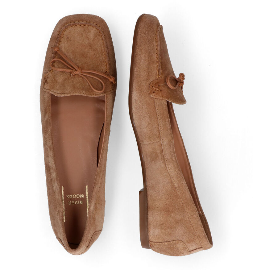 River Woods Cognac Loafers voor dames (306937)