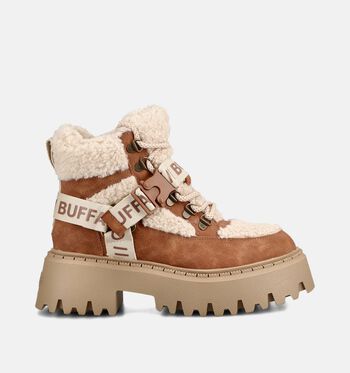Buffalo High Boots Cognac