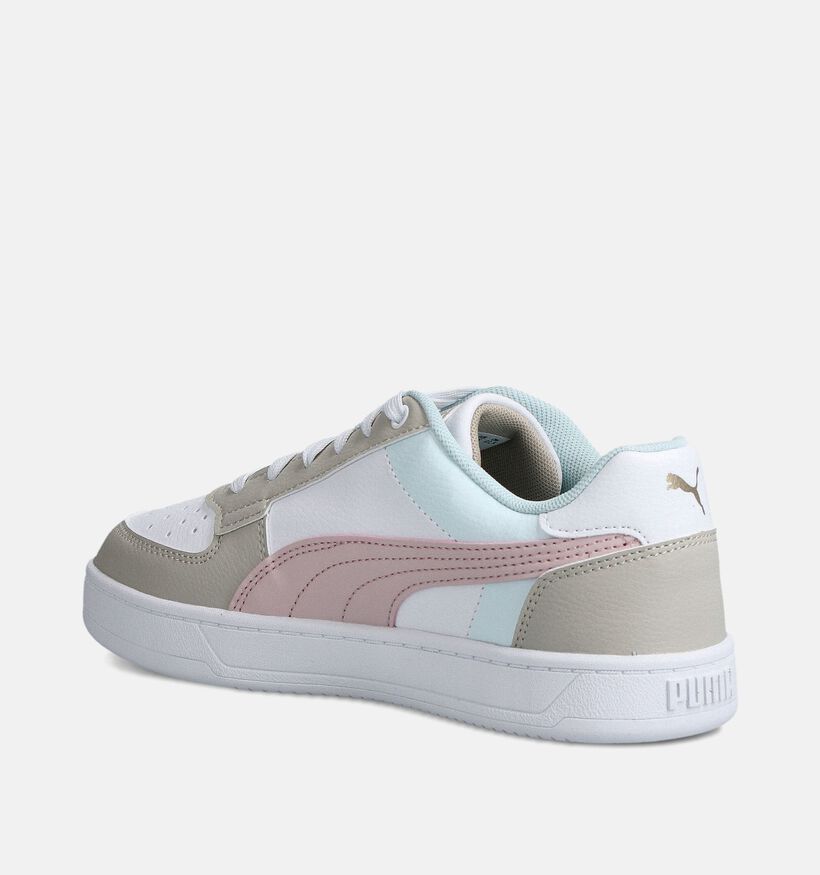 Puma Caven 2.0 Witte Sneakers voor meisjes (359170) - geschikt voor steunzolen