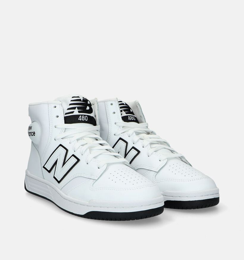 New Balance BB 480 Witte Hoge sneakers voor heren (327253) - geschikt voor steunzolen