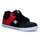 DC Shoes Pure Mid Zwarte Sneakers voor jongens (312244)