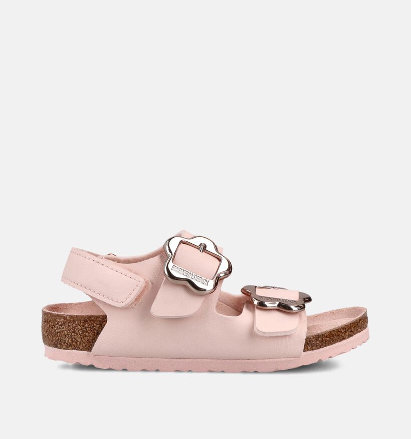 Birkenstock Milano As Flower Lichtroze Sandalen voor meisjes (368272)