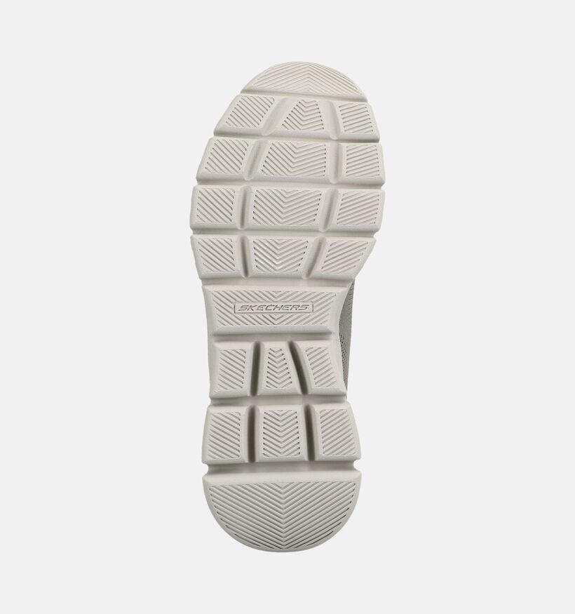 Skechers Bobs B Lite Baskets en Taupe pour hommes (375658)
